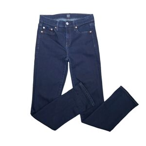 GAP Dark Denim Stretch Jeans Size 26R Classic Straight